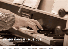 Tablet Screenshot of frankkaman.nl